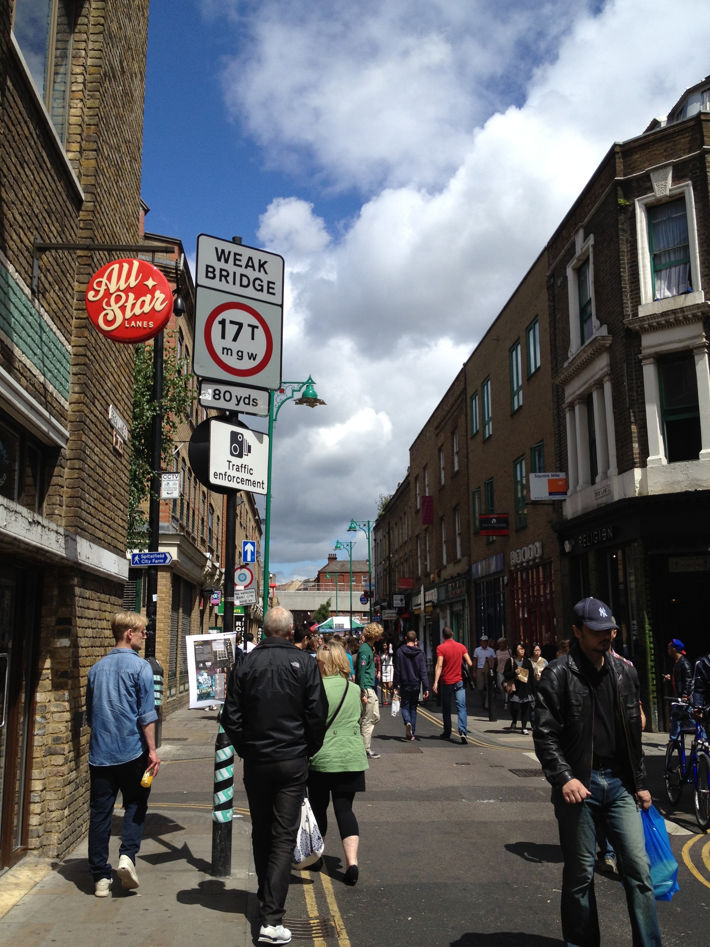 London, East End, pre-Olympics